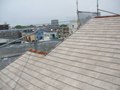 三島　Ｅアパート　カラーベスト屋根塗装前　小